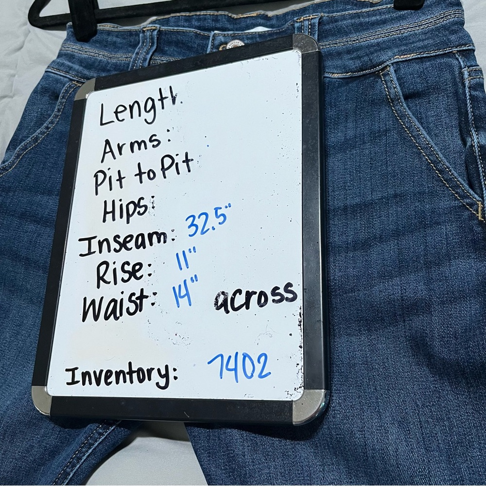 KanCan Dark Blue Flare Jeans - Picture 7 of 10
